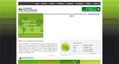 Desktop Screenshot of campusinternational.net